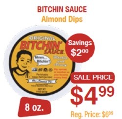 bitchin sauce almond dips