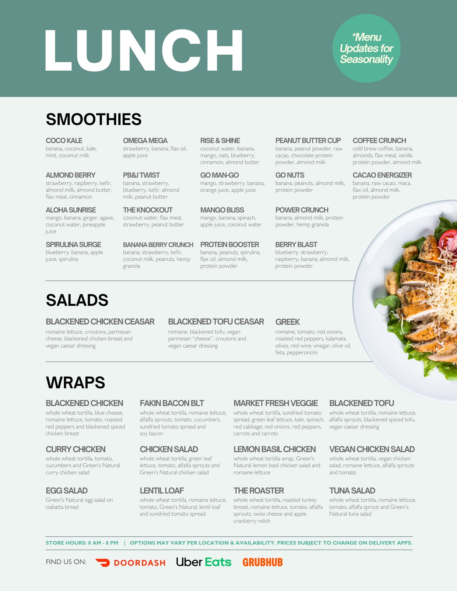 GreensLunch